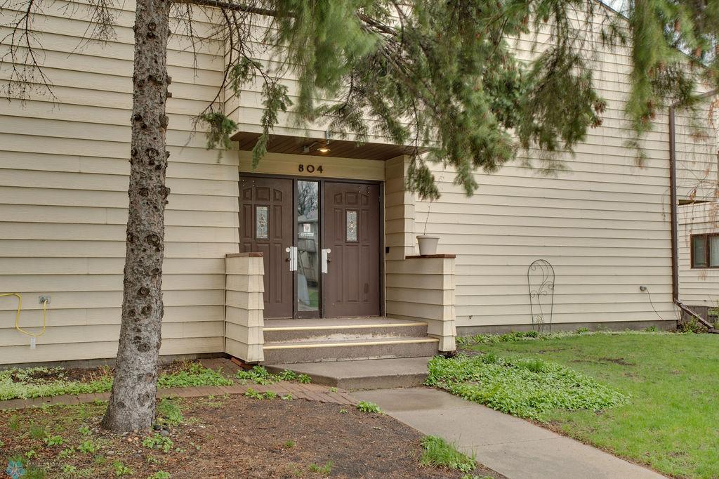 front secured entrance