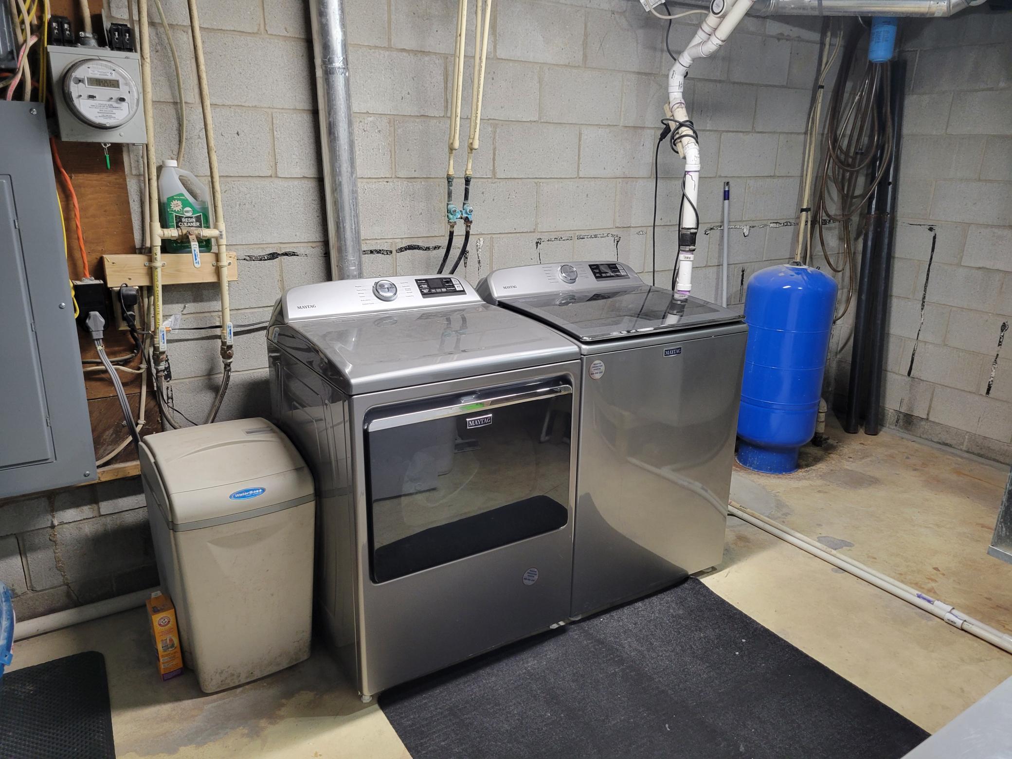 New washer, dryer!