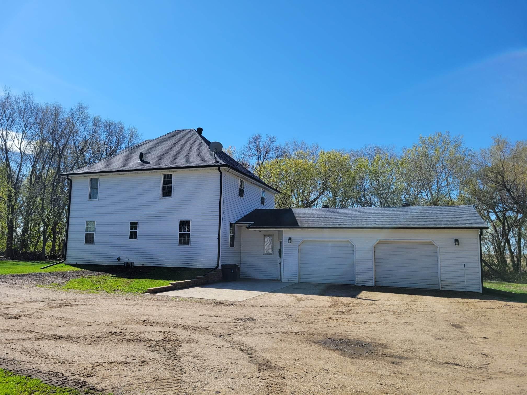 Attached 2 stall, heated garage!
