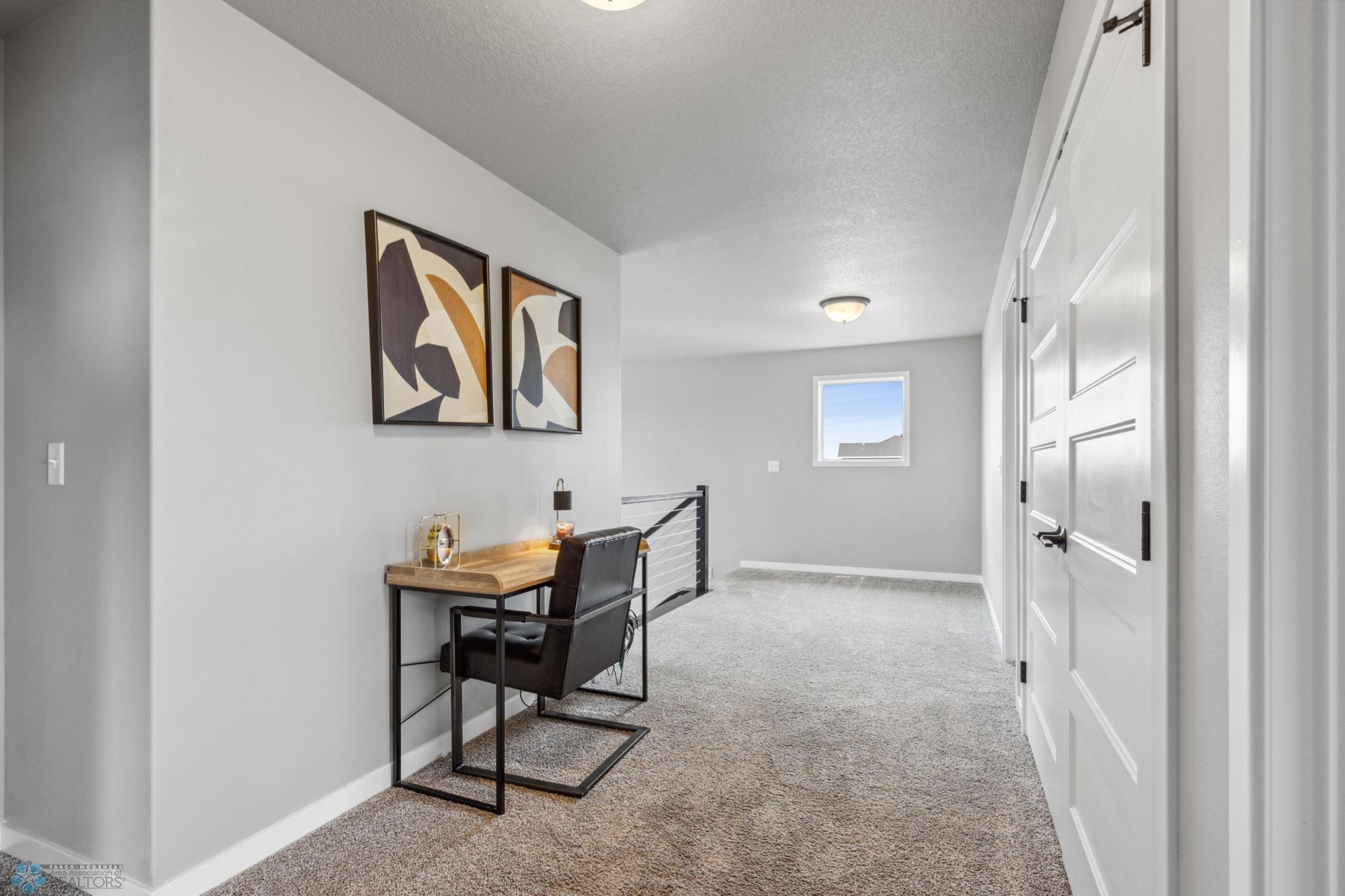 upstairs hallway