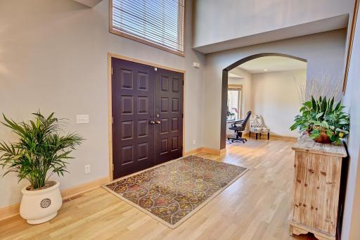 Large double door entry makes for and easy move in for any extra large pieces of furniture.