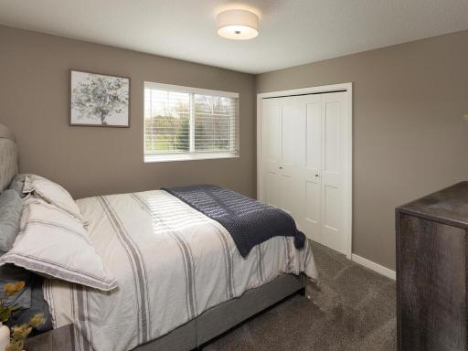Second level features 3 large bedrooms; plenty of space!