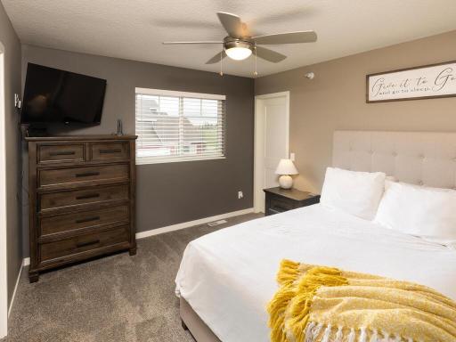 Your very own master suite complete with walk-in closet & private bathroom!