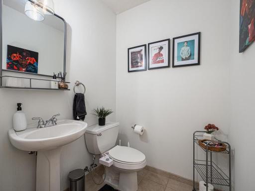 Having a powder room on the main floor also adds value and functionality to your property.