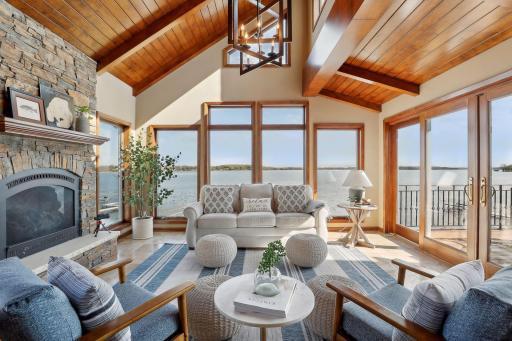 This dreamy spot could be yours! Windows galore and spectacular lake views!