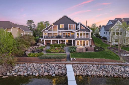 This is a STANDOUT on highly sought after fishing and recreational lake, Lake Waconia. 1 acre lot, approximately 97 feet of lakeshore on an absolutely dreamy lakeshore lot! Perfect lake home within a short drive of the Twin Cities area.