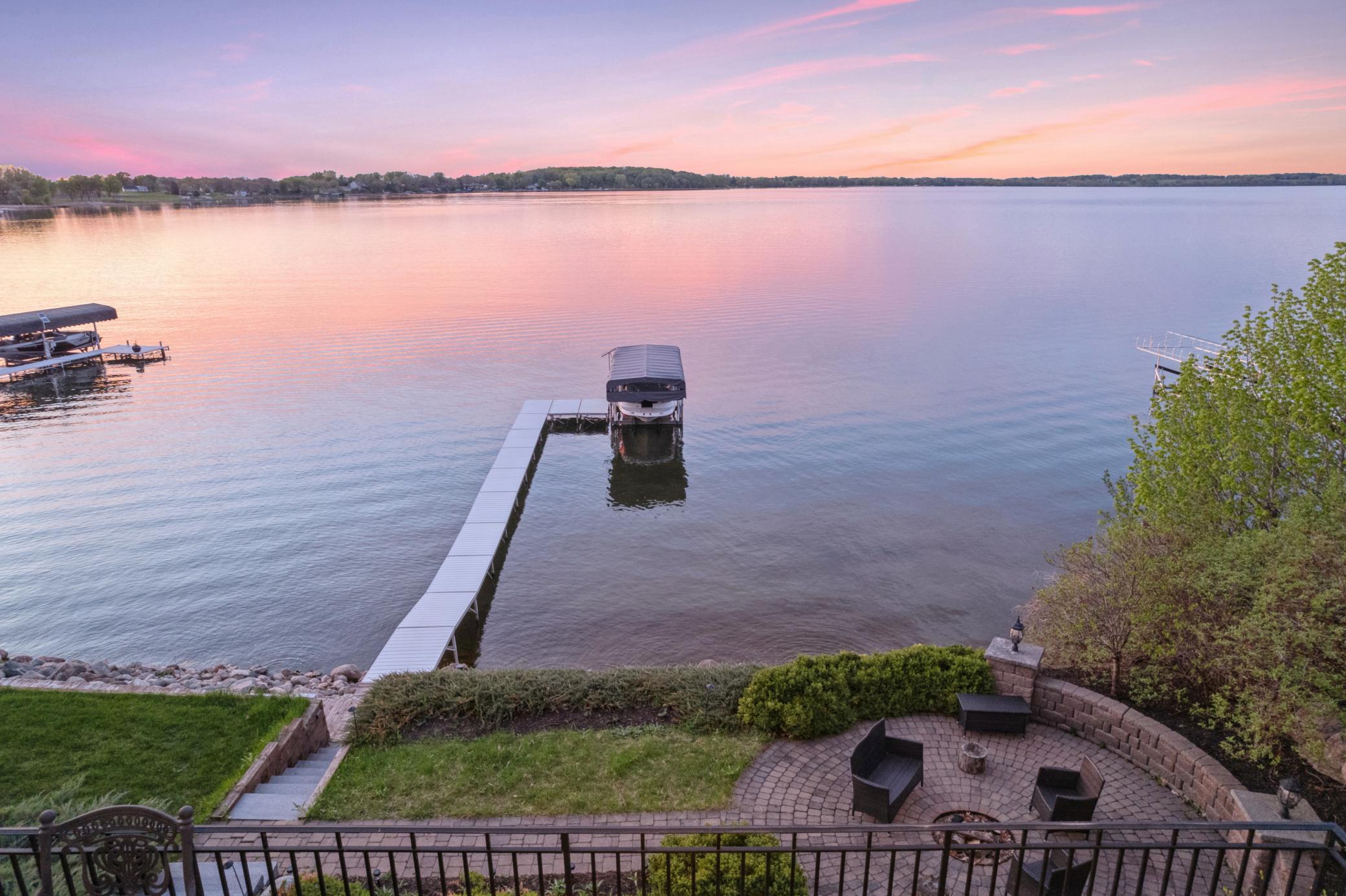 Breathtaking lake views just in time for Minnesota's summer adventures! Dock included!