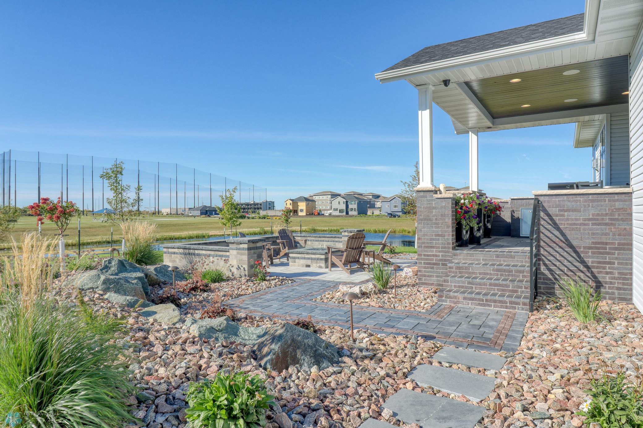 Backyard oasis