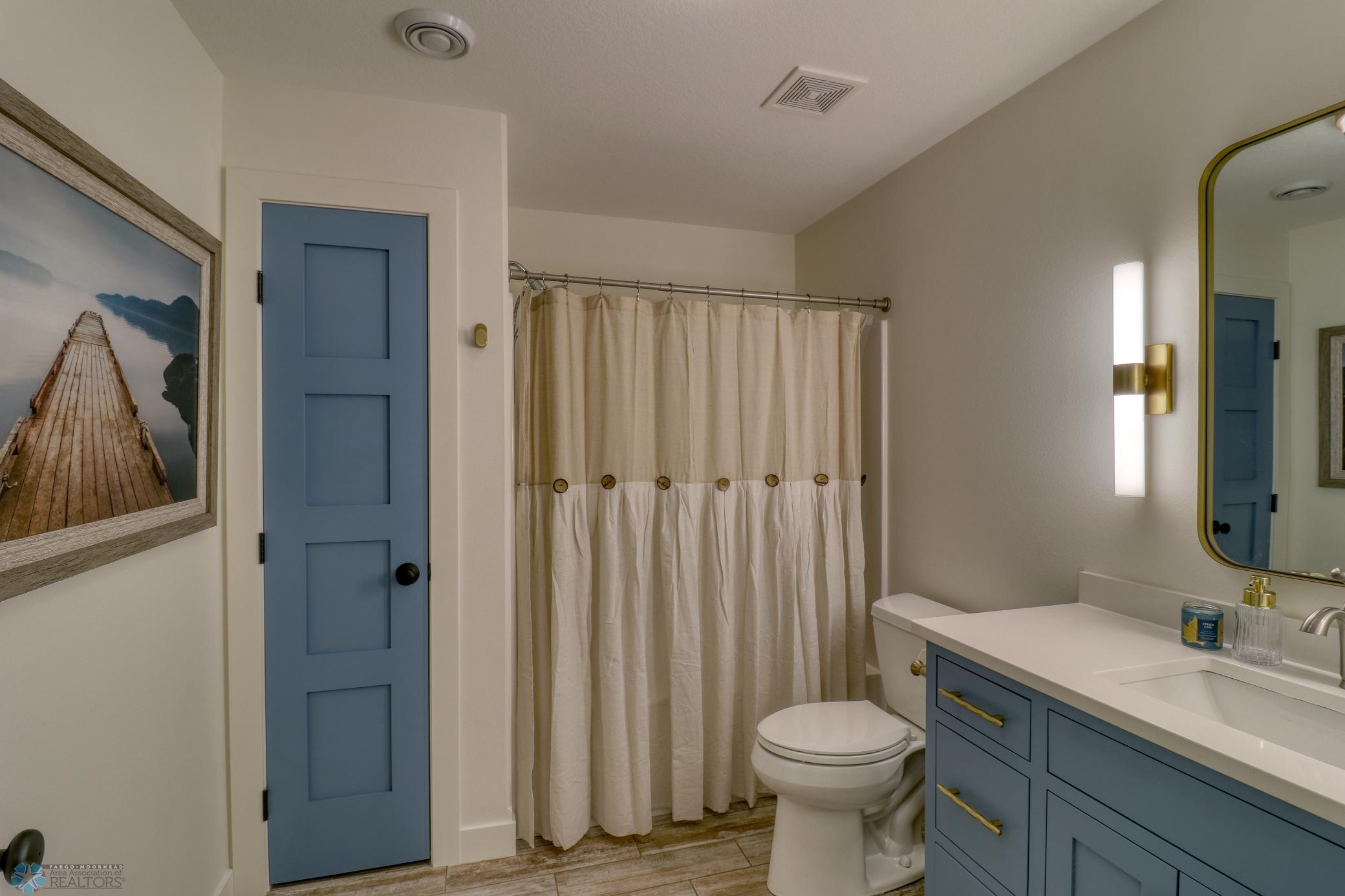 Basement bathroom