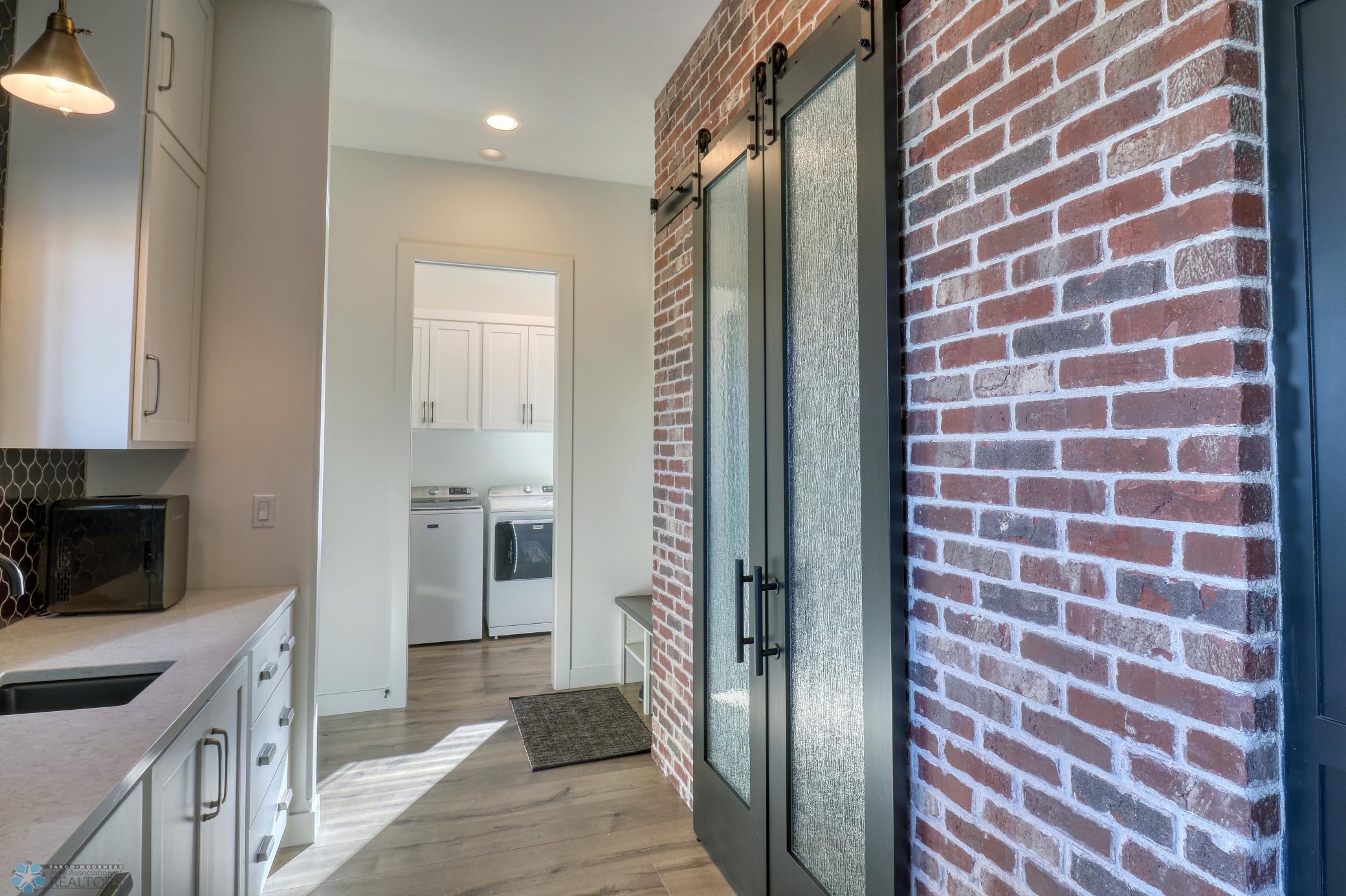 Pantry across from coffee bar