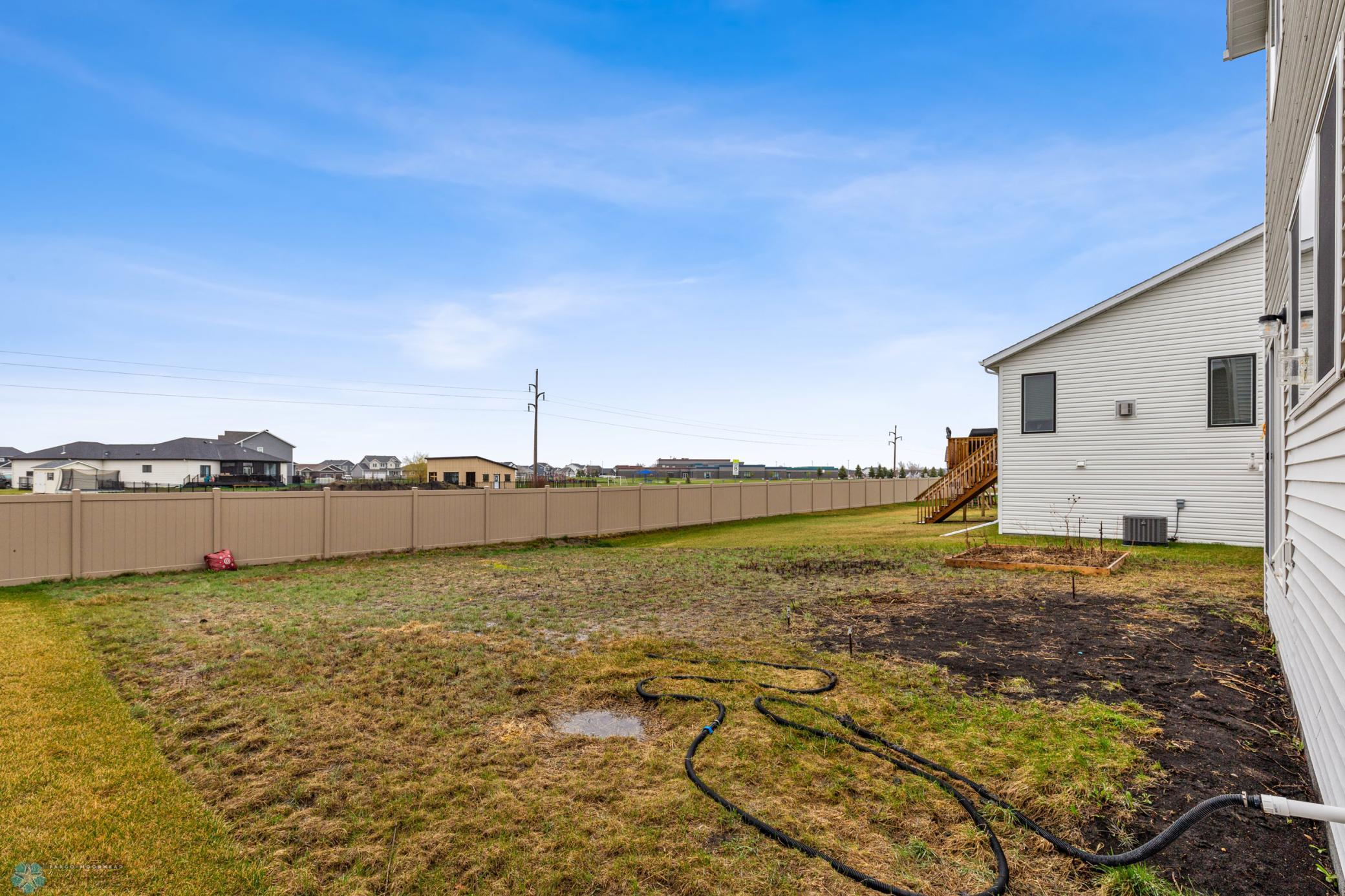 No backyard neighbors