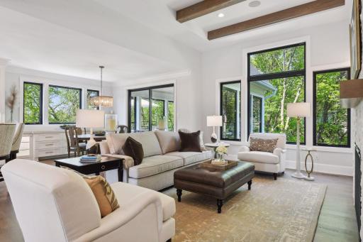 Effortlessly functional, the open floor plan caters to everything from relaxed, modern-day living to sophisticated entertaining.