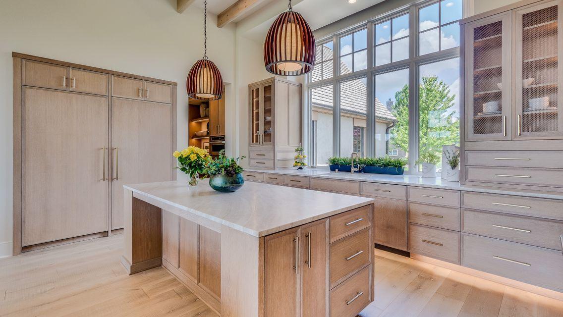 Subzero and wolf appliances throughout the kitchen