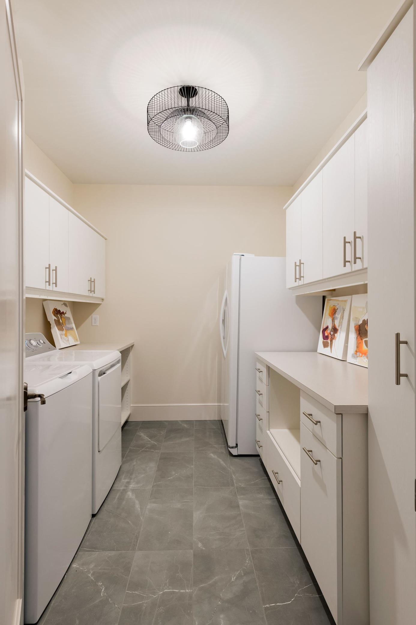 Lower Level Laundry room