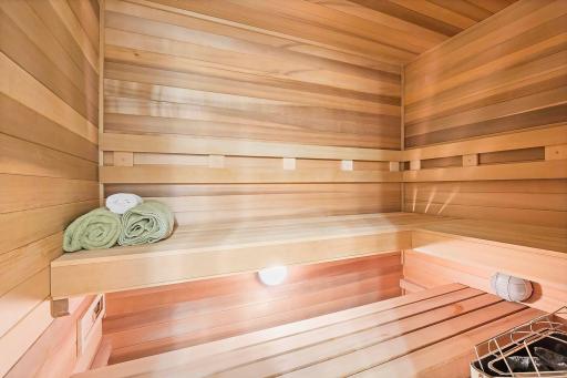 Whether you're seeking relief from muscle tension, detoxifying your body, or simply indulging in some well-deserved pampering, the sauna provides a tranquil retreat for unwinding and rejuvenating in the comfort of your own home.