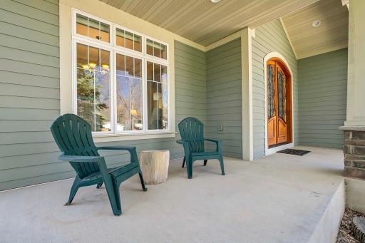 Whether you're waving to passersby, chatting with friends, or simply enjoying a quiet moment of solitude, the covered front porch offers a warm and welcoming space where memories are made and friendships flourish.
