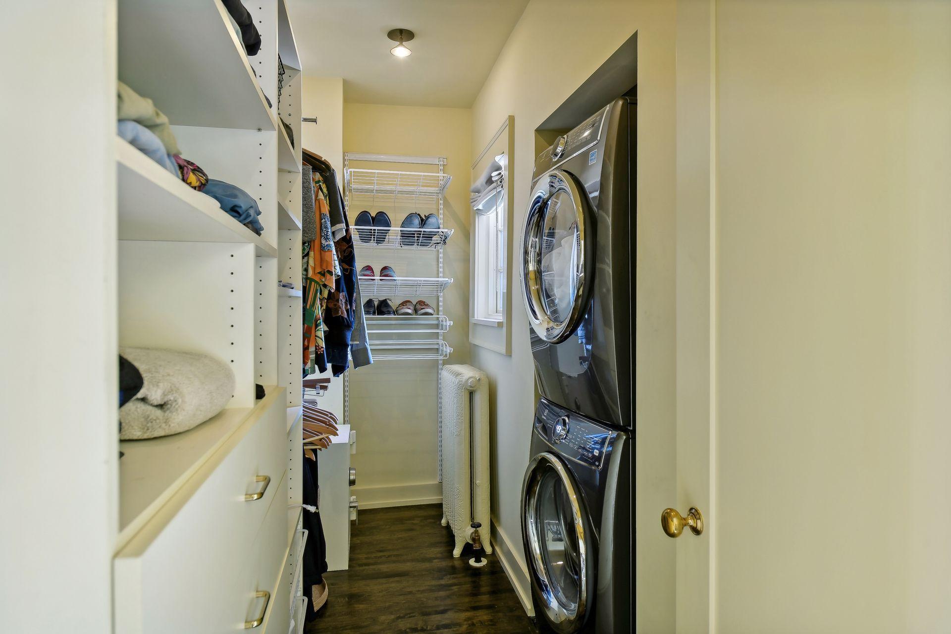 One of two laundry options (second floor)