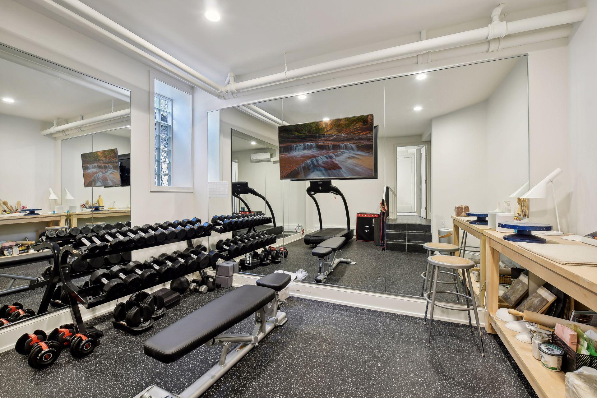 Full gym.