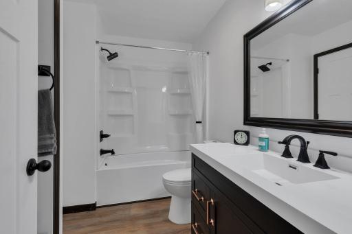 Upper level full bathroom is stylish with on-trend finishes you're guaranteed to love.