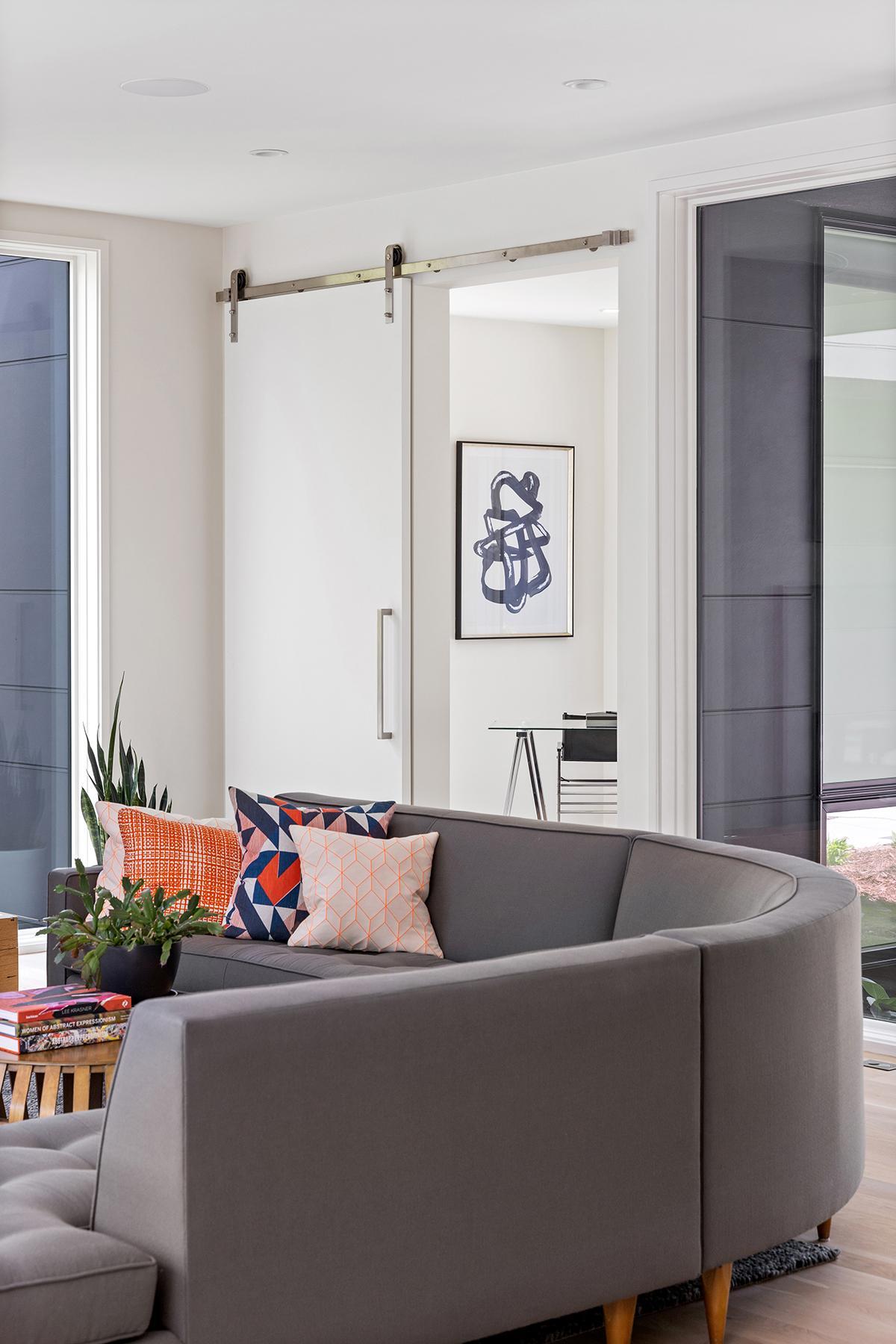 The main floor office offers superb versatility. This space could easily serve as a child's playroom, music studio and more!