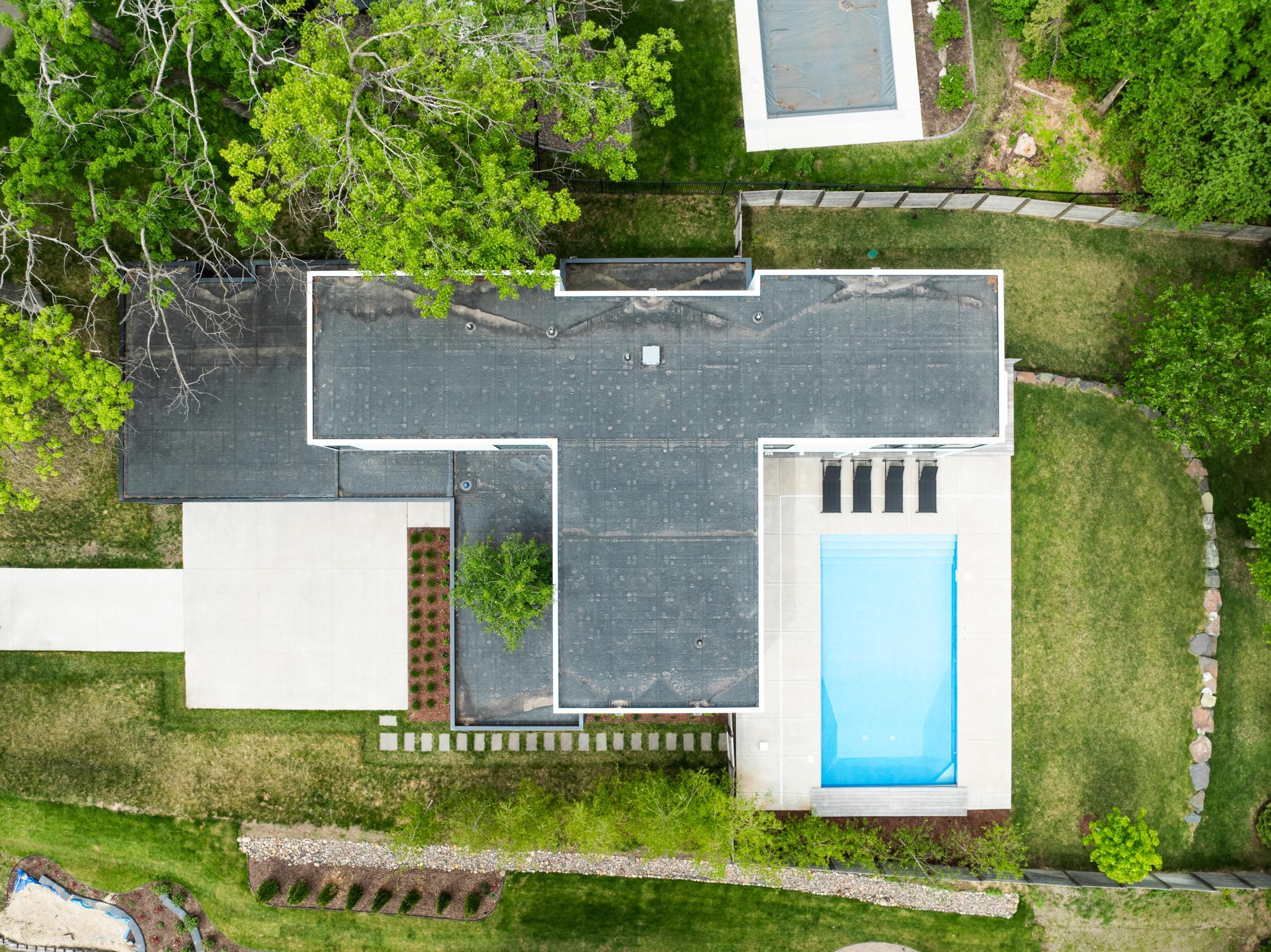 Form and symmetry...even from the bird's eye view!