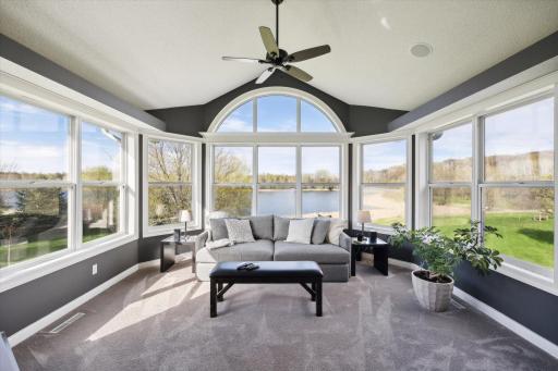 Second Sun Room is privately attached to the Primary Suite, and offers the most tranquil view!