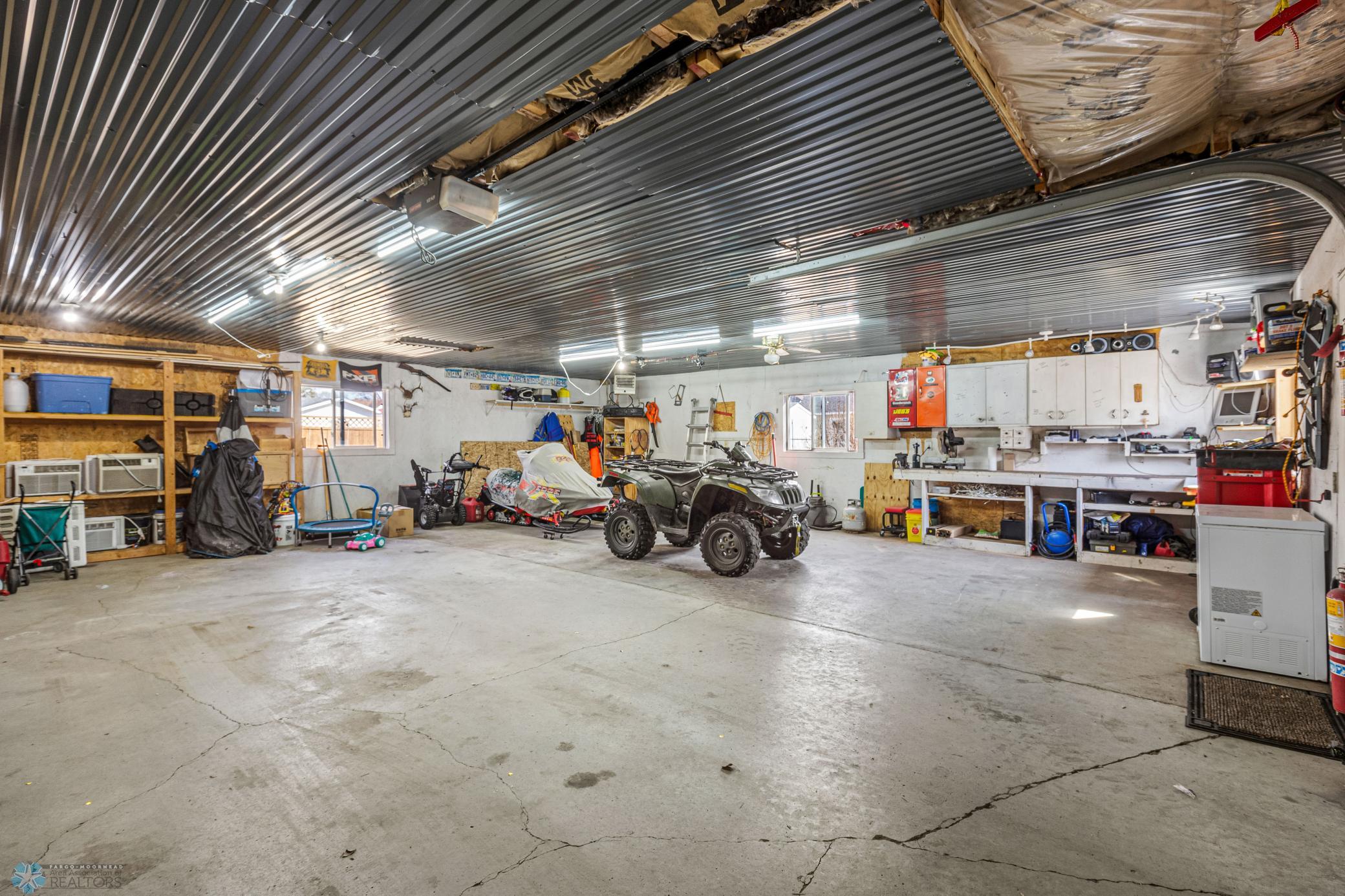 Inside Garage