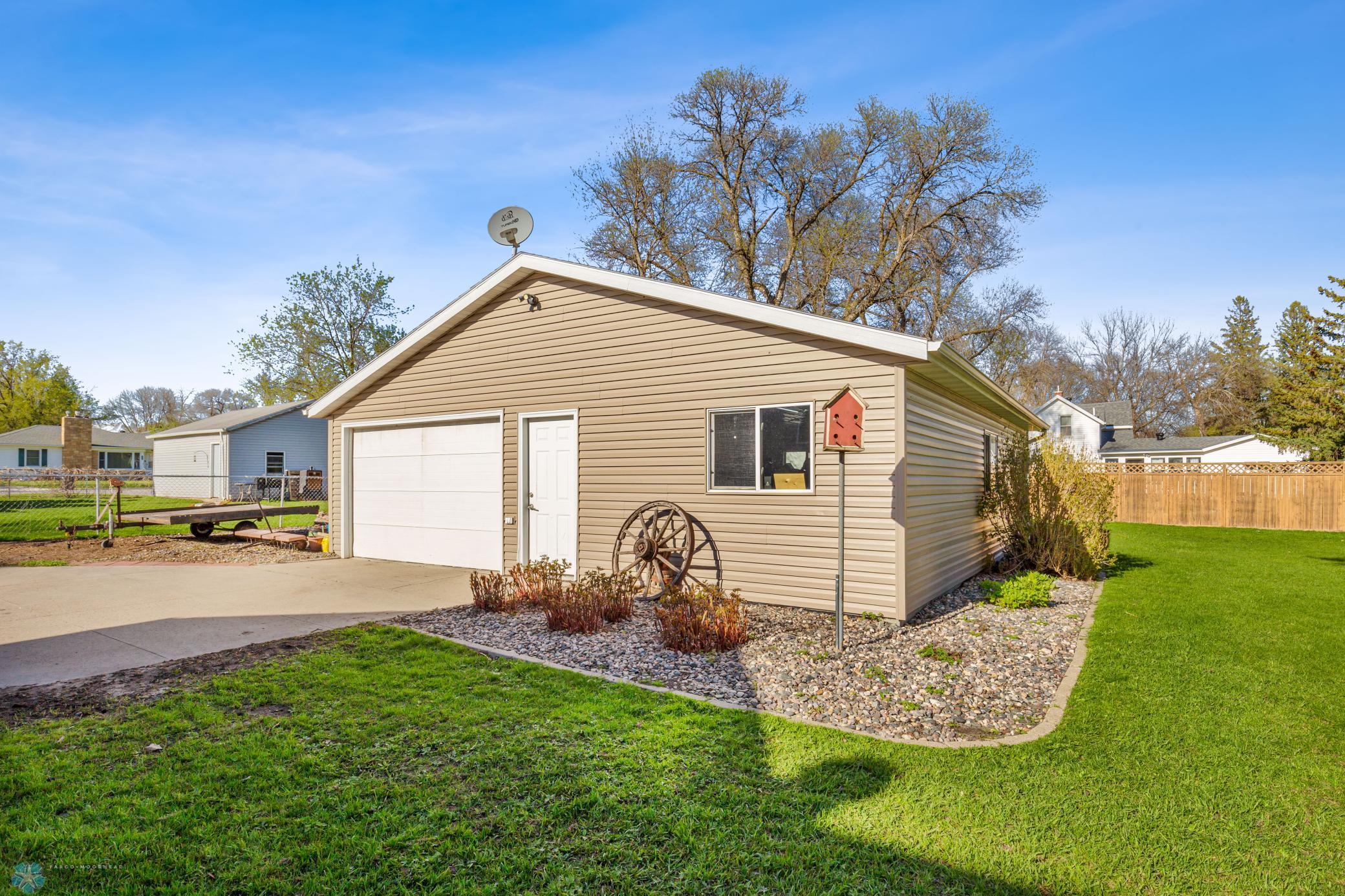 Double garage