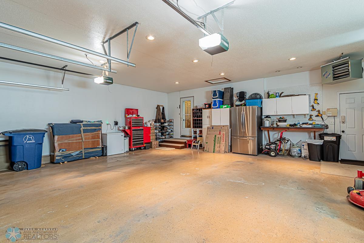 Heated garage