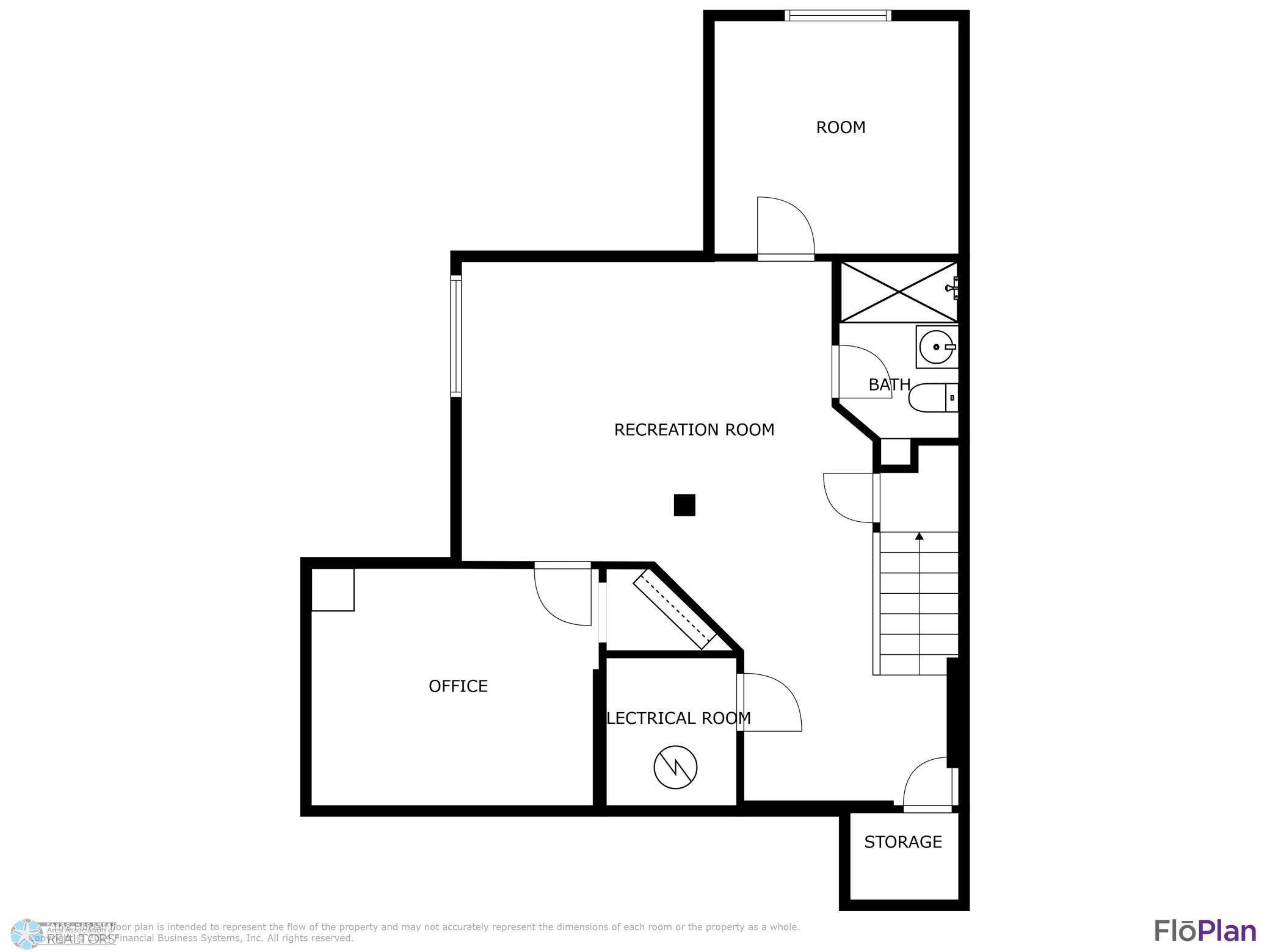 Basement floor plan