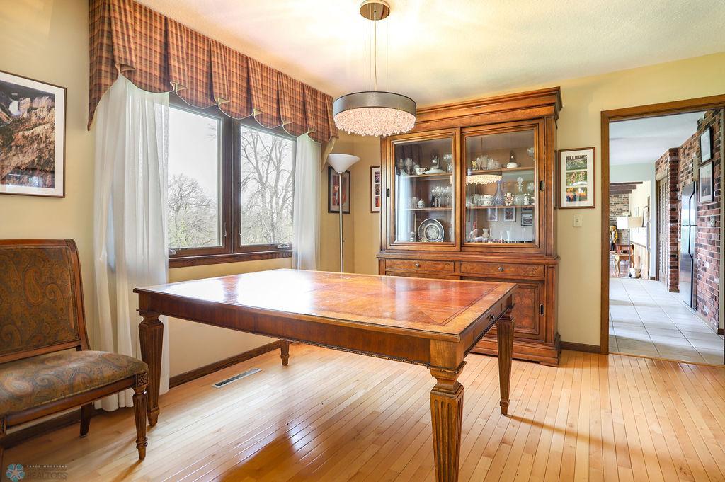 Dining room off of living room