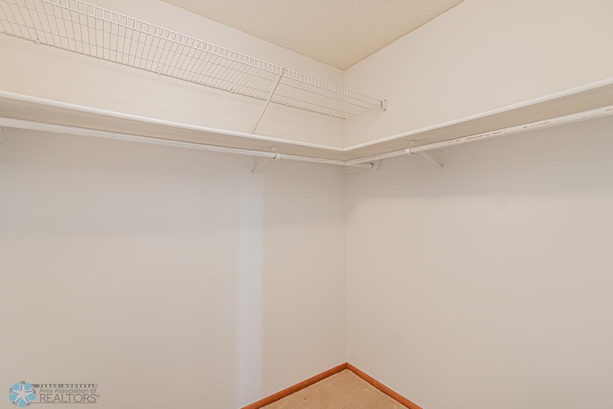 Primary closet