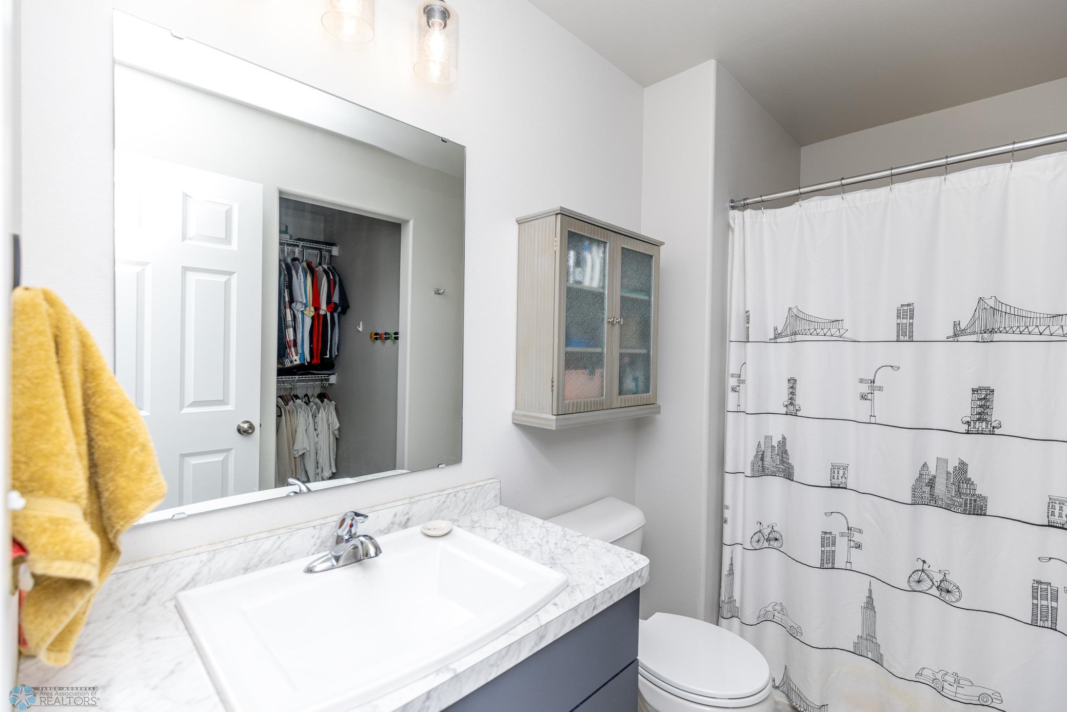 3/4 bathroom