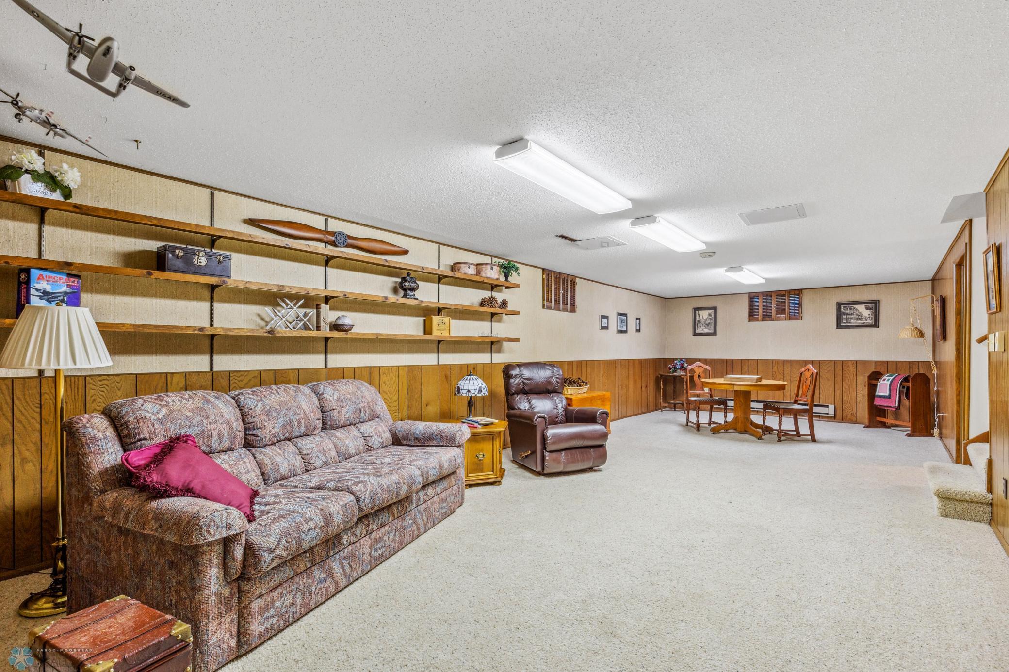 Lower family room