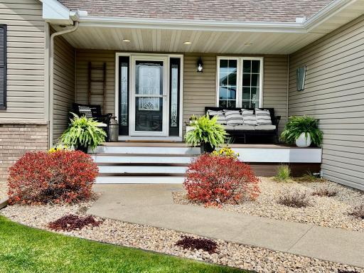 Grab a glass of lemonade and enjoy sitting on the porch