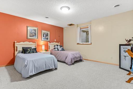 You'll love the lower level bedroom complete with large walk-in closet.