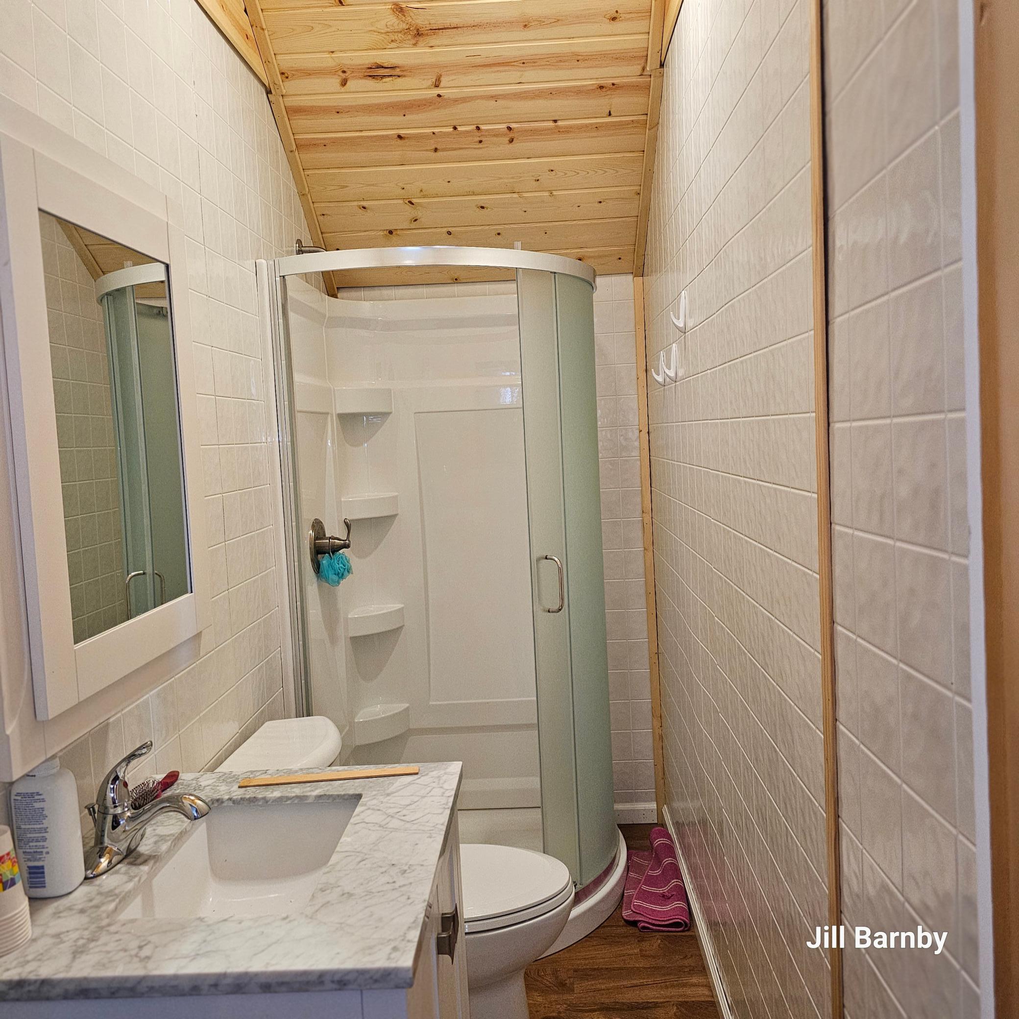 Completely Updated Bathroom