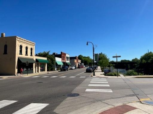 Come to the downtown area in Delano. Tons of cute shops, restaurants, brewery and more all located right along the river.