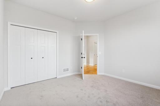 The front bedroom has a large closet and would also function well as a den/office area.