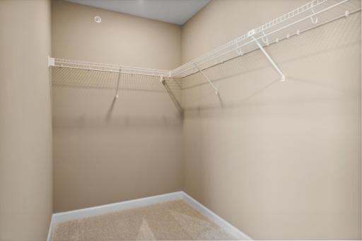 Spacious Walk-In Closet in Primary Suite! *Photos of model home; colors and finishes will vary.