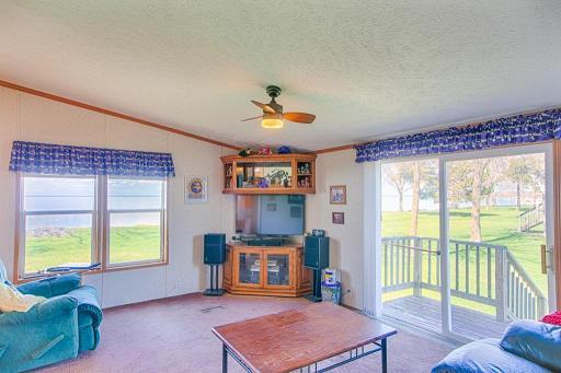 Your spacious living room with great views all around!
