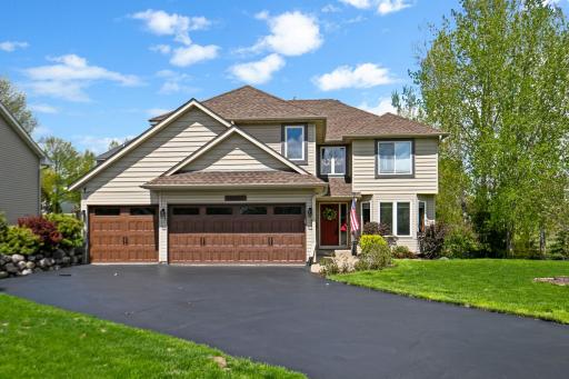 New garage doors and freshly sealed driveway welcome you to this great 2 story home.