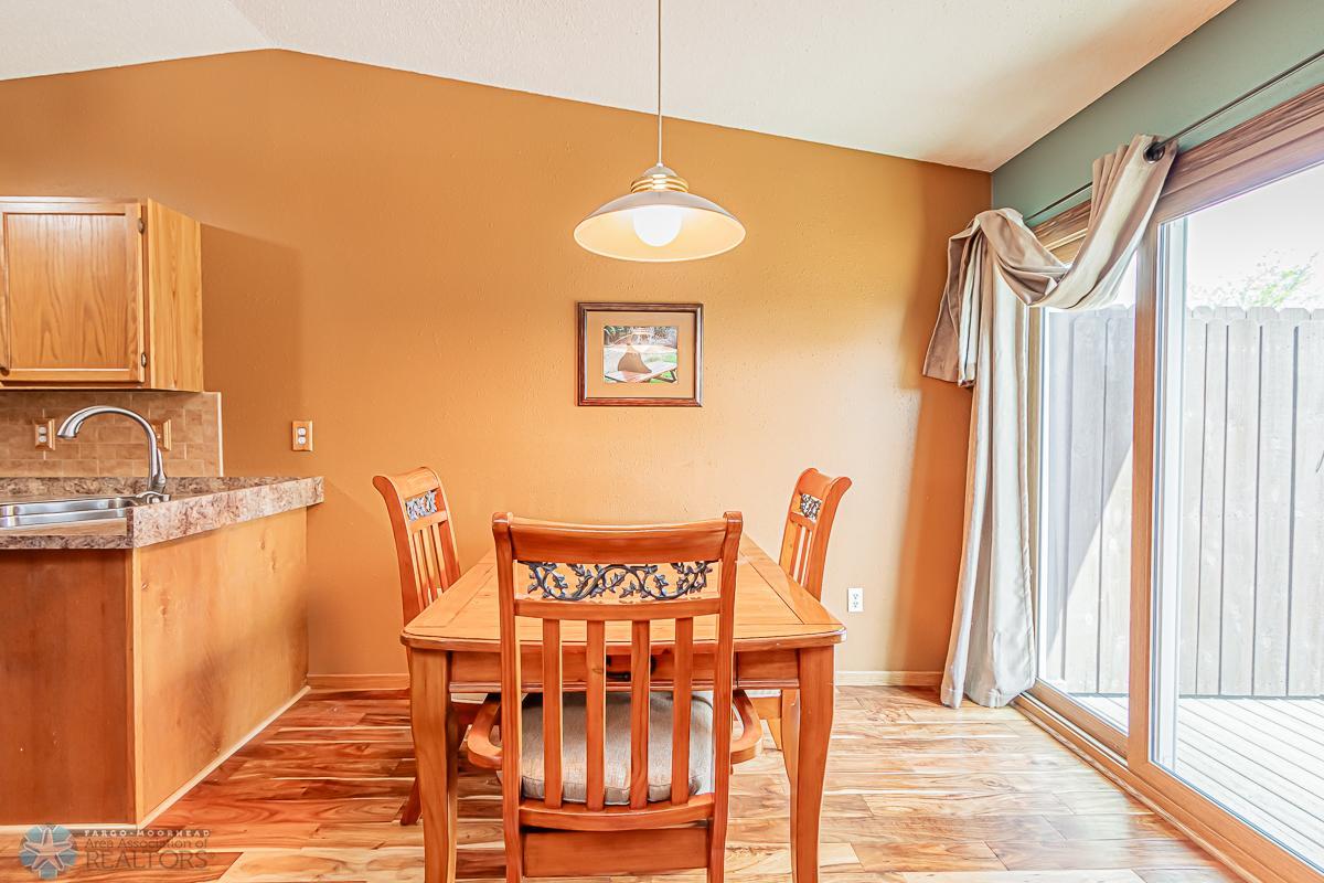 Dining Room with access to Deck & Backyard Oasis
