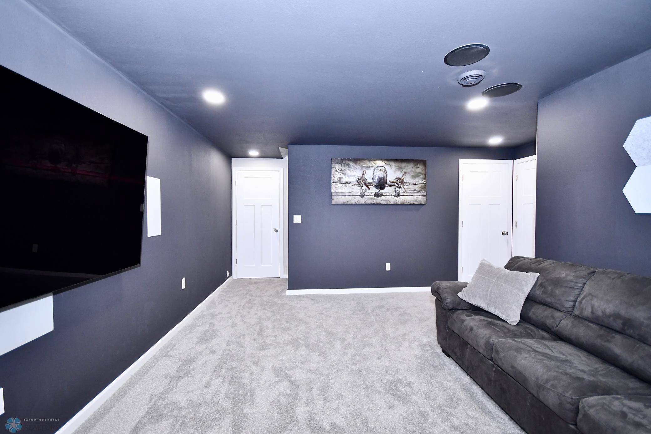 Lower level family room