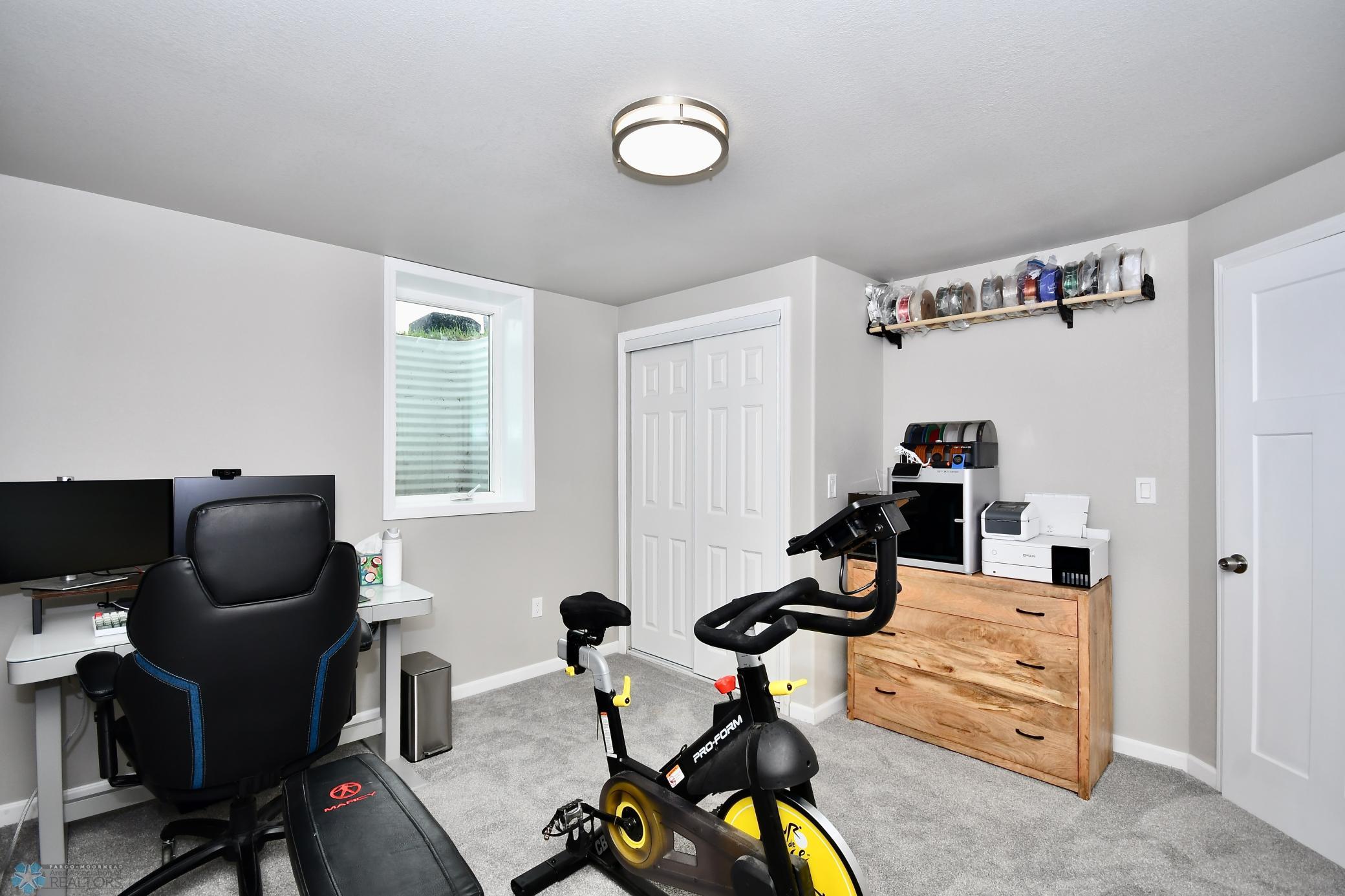 Lower level bedroom