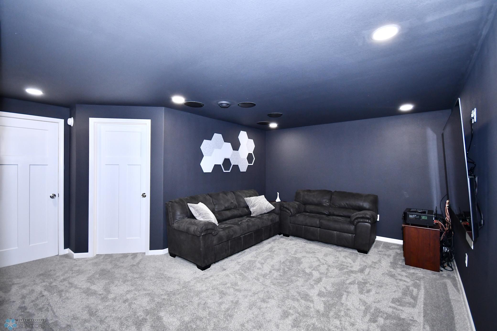 Lower level family room