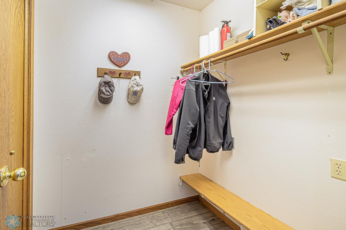 Main floor Mudroom - Hook ups for Laundry.