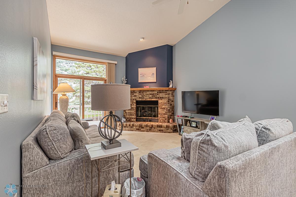 Main Floor Family Room - Gas Fireplace