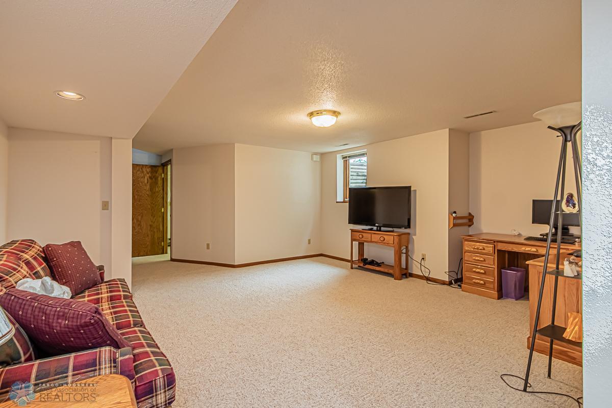 Lower Level Family Room with Egress