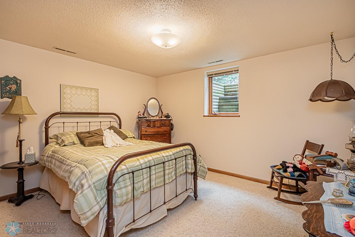 Lower Level Bedroom with Egress